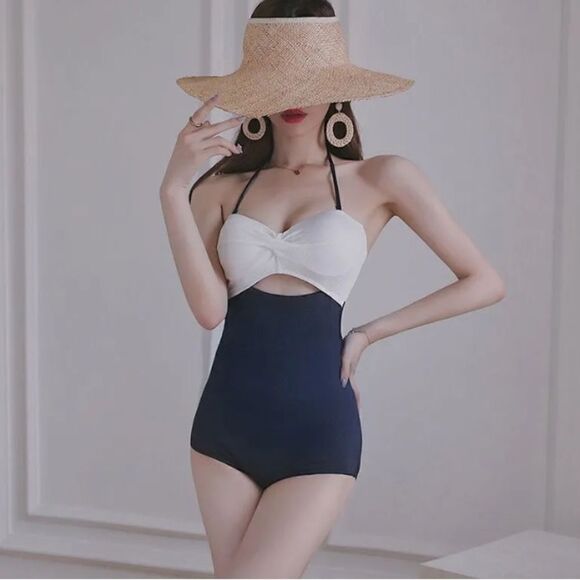 Top Shop Ladies Swimsuit Woman’s Size 10 - Picture 1 of 10